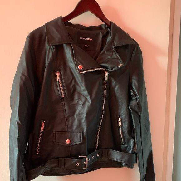 Brand New Leather Jacket (never worn) - Picture 2 of 2